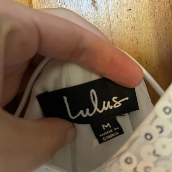 Lulus Force of Fashion White Sequin Mini Dress - Picture 6 of 6